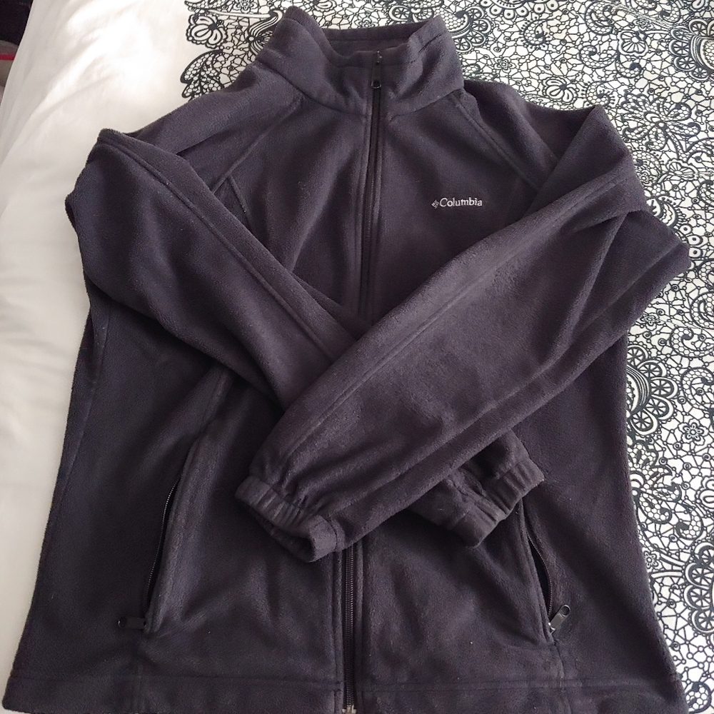 Black Columbia Fleece Jacket